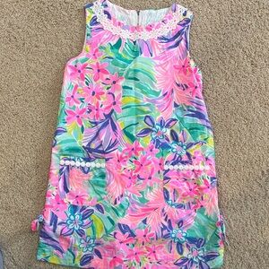 Lilly Pulitzer Kids Floral Dress - Pink, Green, and Blue